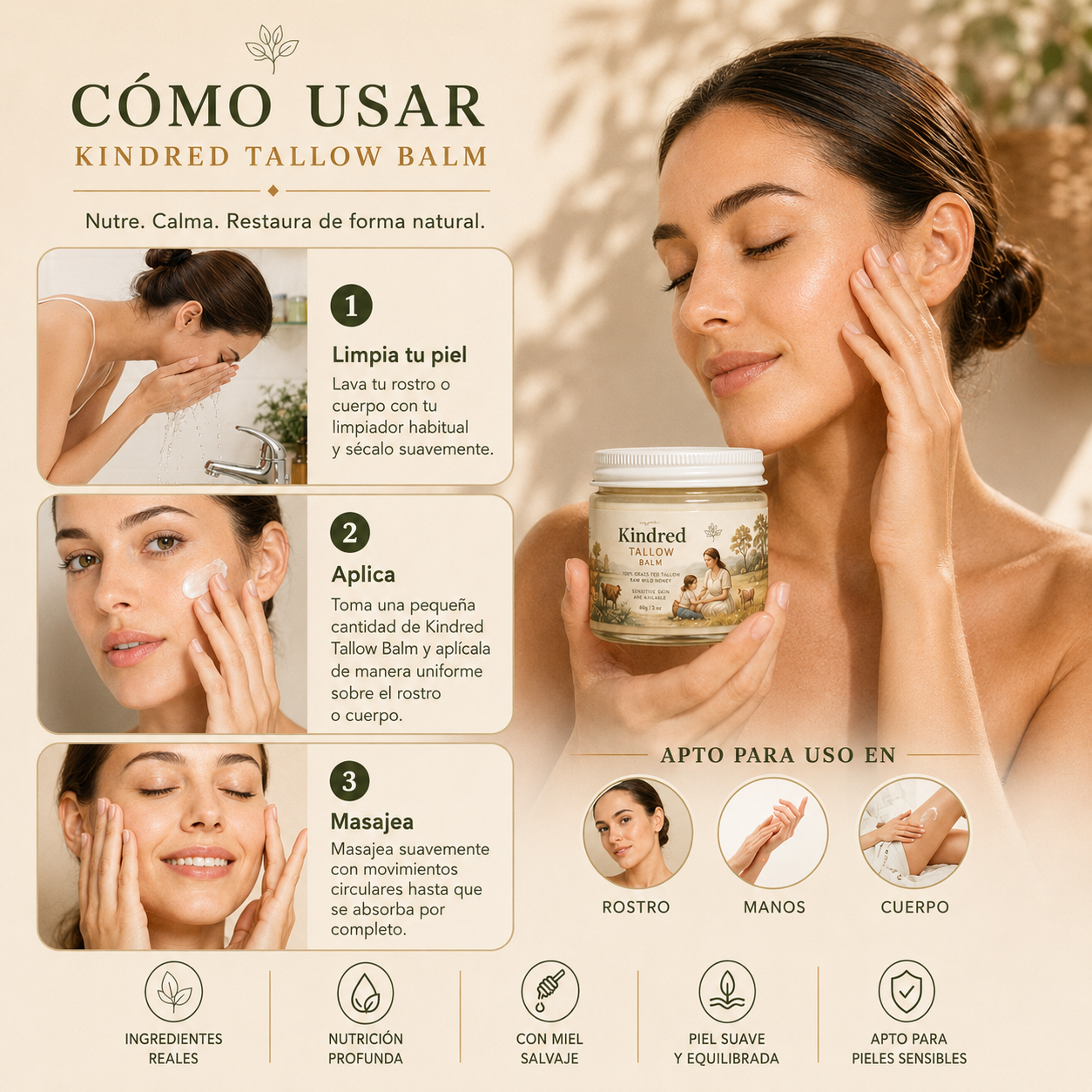 Kindred Tallow Repair Balm